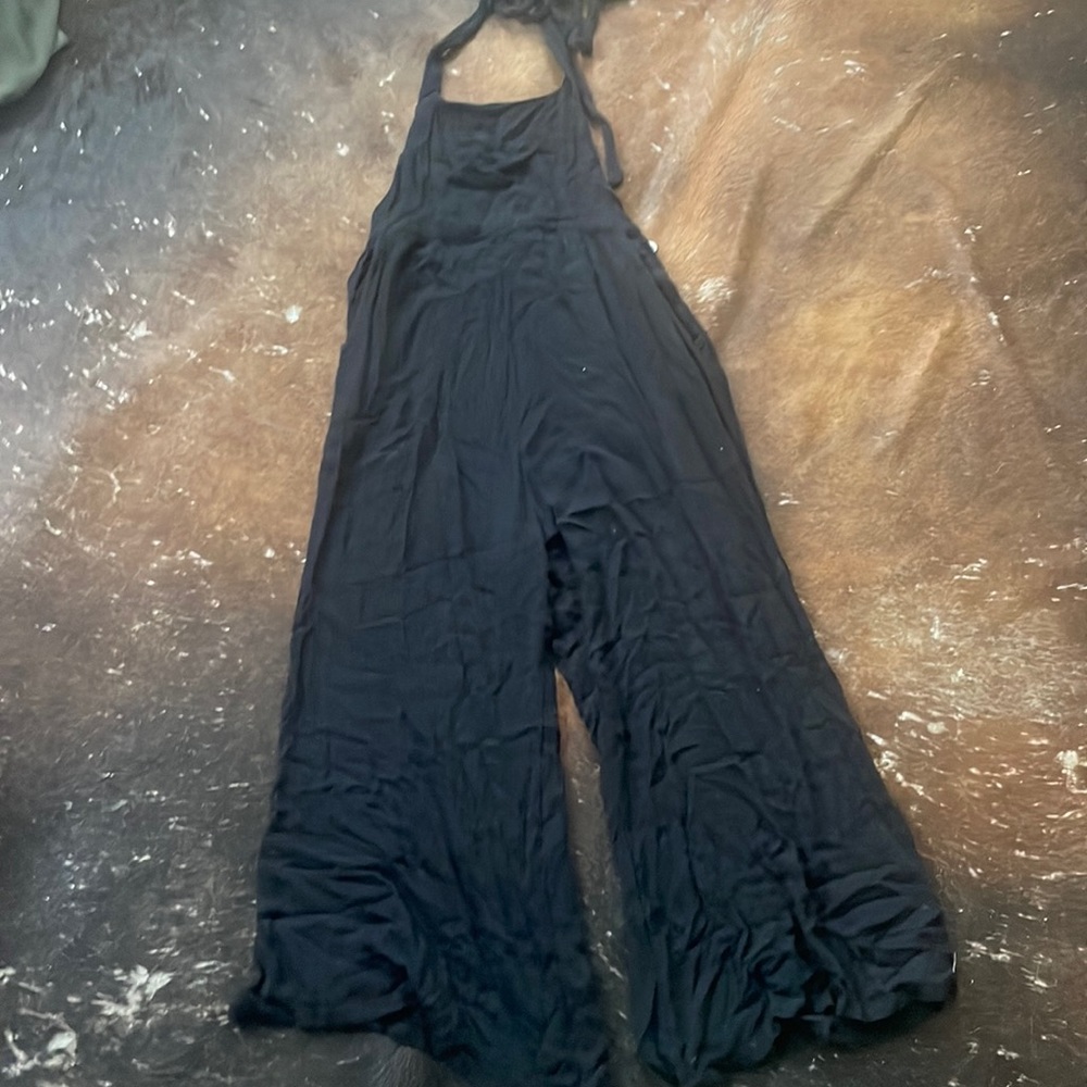 Rip Curl halter tie jumpsuit